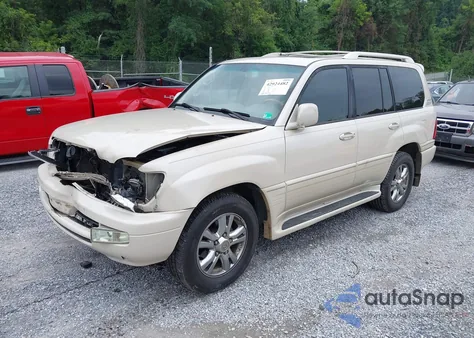 2006 Lexus Lx 470 from USA, damaged, VIN JTJHT00W864004651
